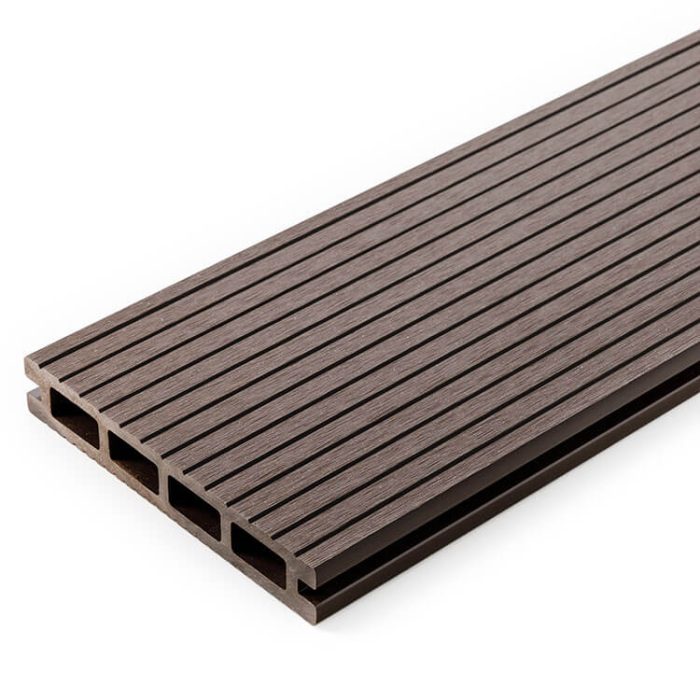 composite decking board standard gray wide groove 1