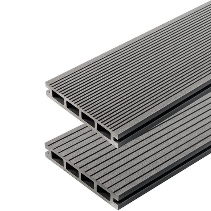 composite decking board standard gray