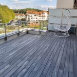 composite decking board gray anthracite terrace bydgoszcz