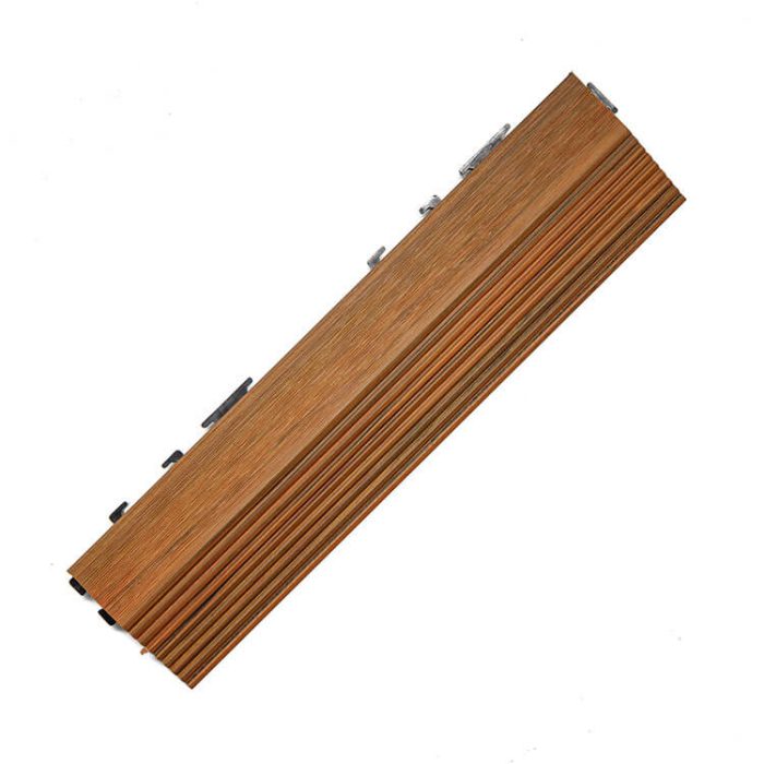 Premium Composite Decking Tile amber