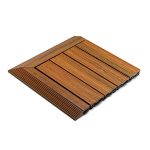 Premium Composite Decking Tile amber