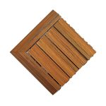 Premium Composite Decking Tile amber