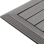 standard composite decking tile light gray