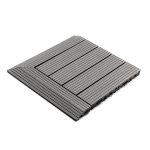 standard composite decking tile light gray