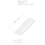 technical drawing standard composite side decking tile