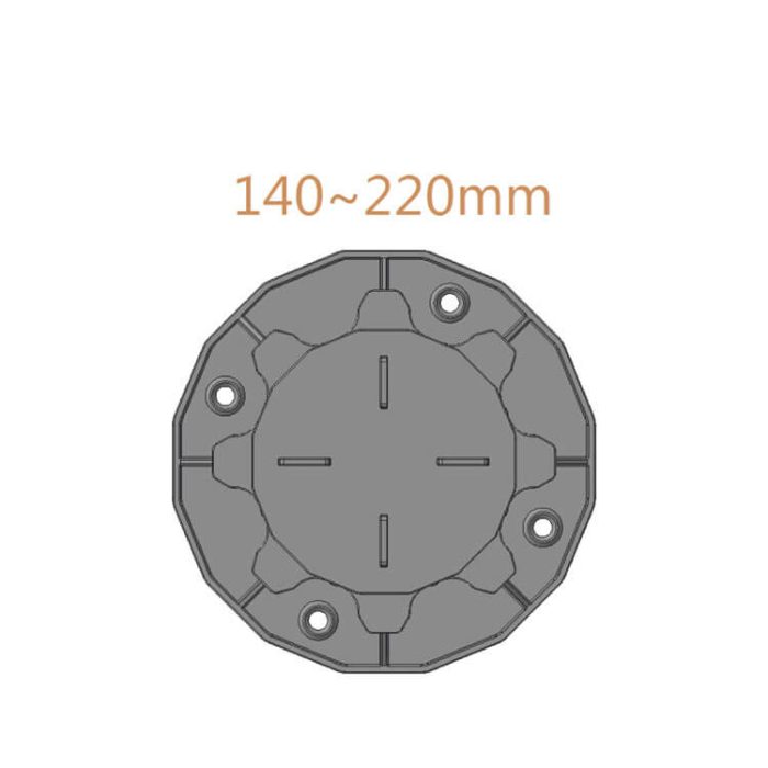 adjustable tiles pedestal ETP tiles 140-220mm