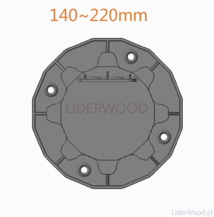 adjustable joist pedestal ETL 35-70-mm 5