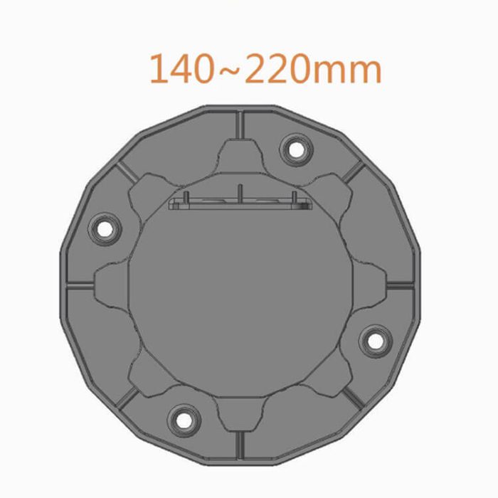 adjustable joist pedestal ETL 35-70-mm 1