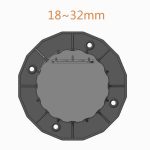 adjustable joist pedestal ETL 18mm-32mm 2