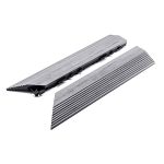 Premium Composite Decking Tile Right Corner Gray