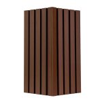 trim Premium Composite Slatted Cladding Board Redwood