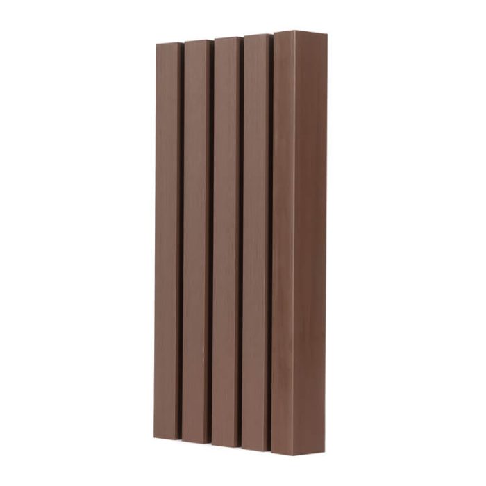 trim Premium Composite Slatted Cladding Board Redwood 2