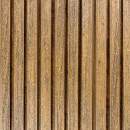 Premium Composite Slatted Cladding Board Winchester Oak