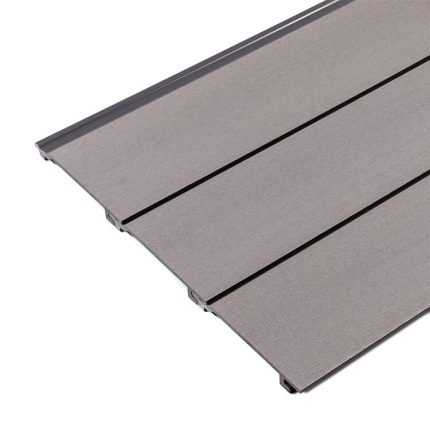 Standard Composite Cladding Board Light Gray - length 3,2 m