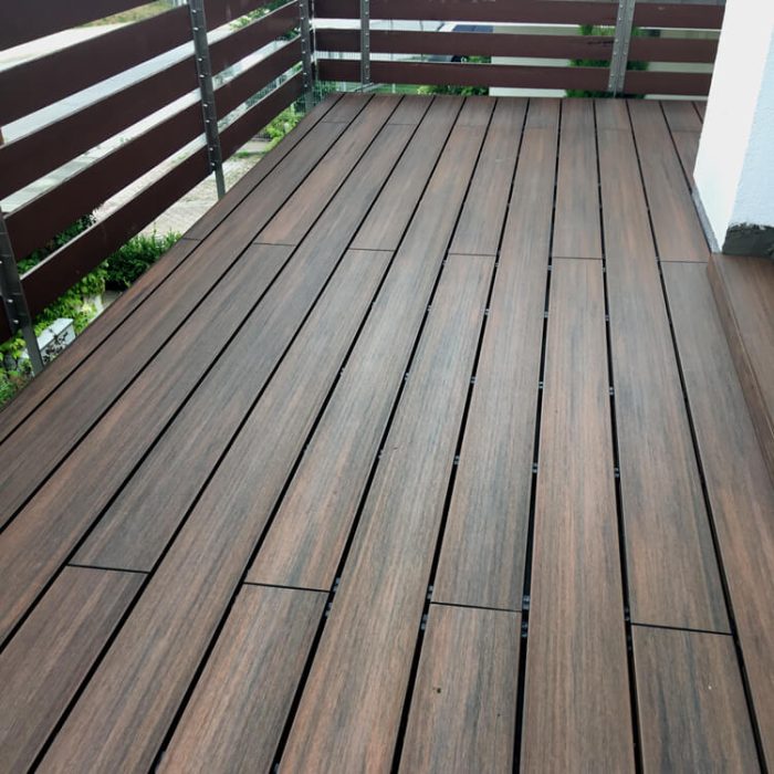 composite decking board premium teak redwood gdynia