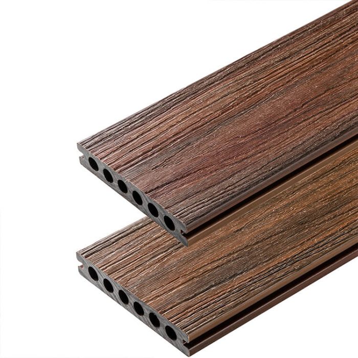 composite decking board premium teak redwood 6