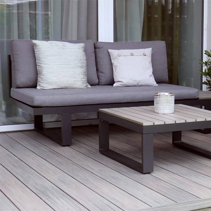 composite decking board amber antique terrace home