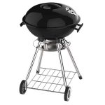 Charcoal spherical garden grill