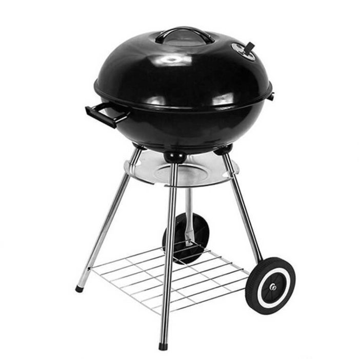 Charcoal spherical garden grill