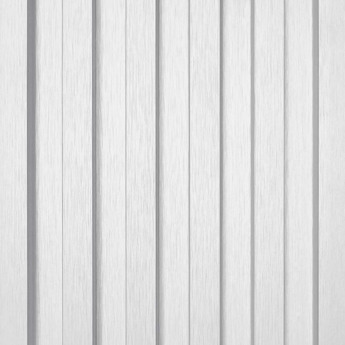 Wall Slats White Satin