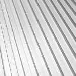 Wall Slats White Satin