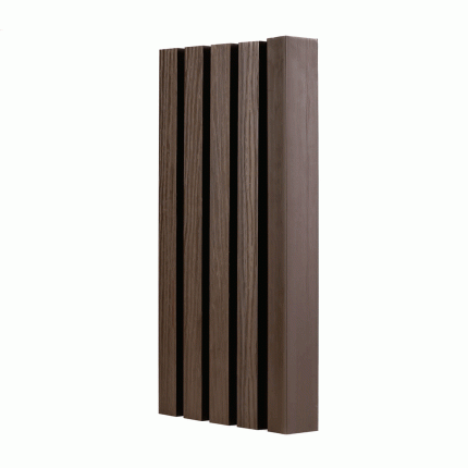 finishing trim Premium 3D Composite Slatted Cladding Board walnut