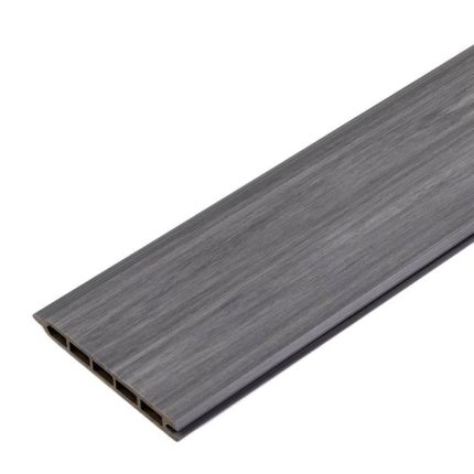 premium composite fence board grey liderwood ecotravers wood texture