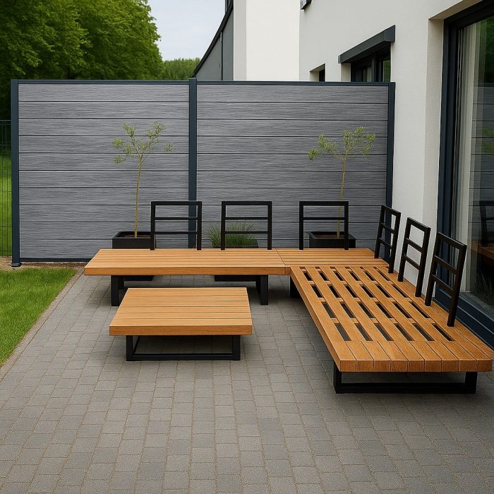 Composite Fence Board Premium Gray 162 x 20 mm - 1,8 m - Image 4