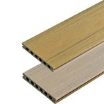 composite decking premium board with polymer coating-ecru-sand-3