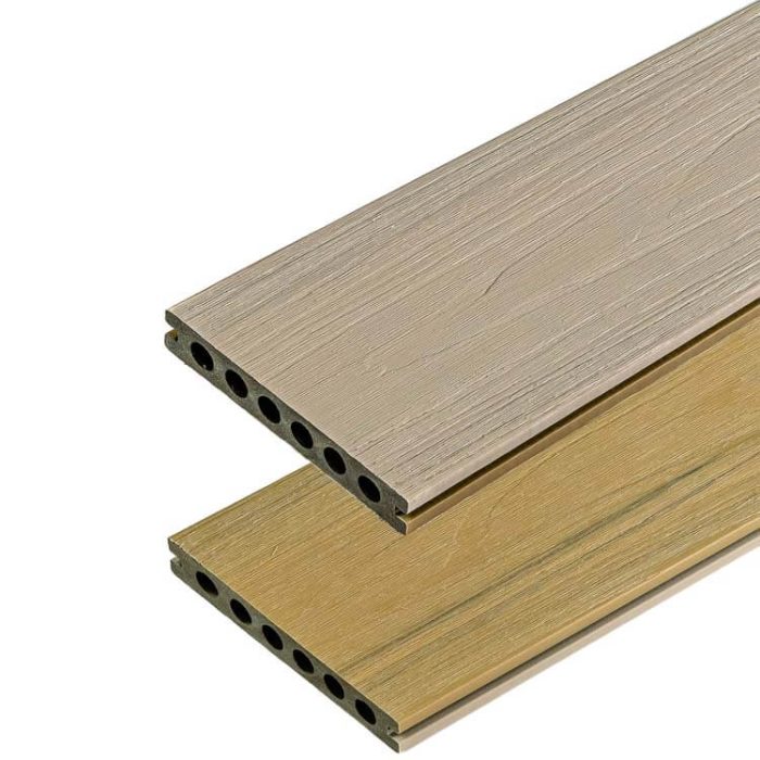 composite decking premium board with polymer coating-ecru-sand-4