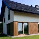 realizacja elewacji z lameli kompozytowych dab premium