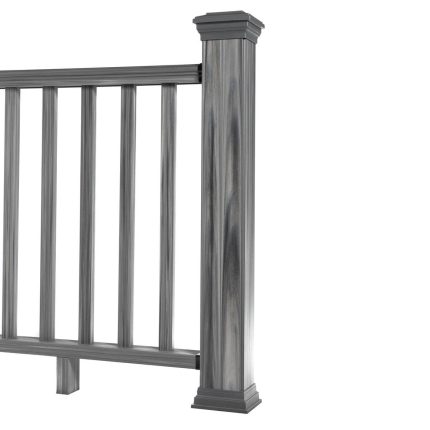 composite railing gray 1