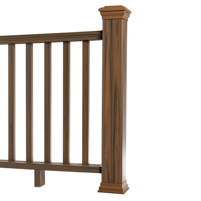 composite railing teak 3