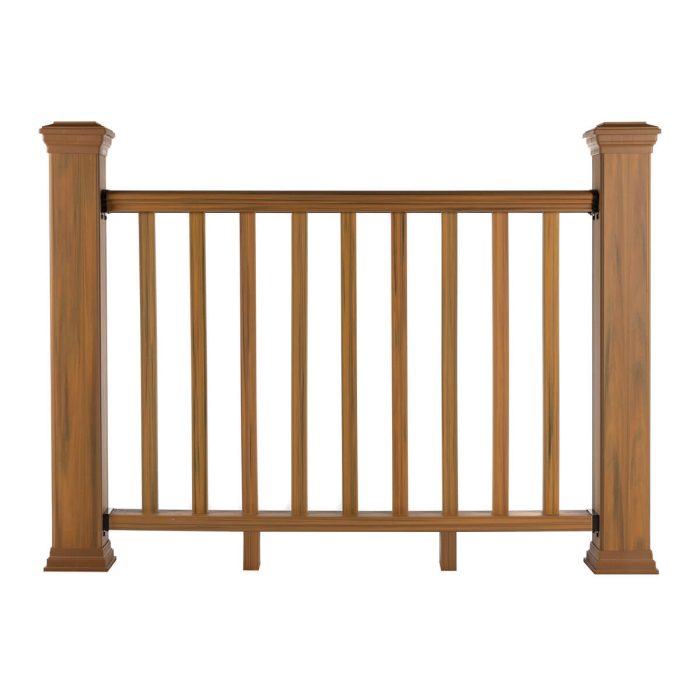 Composite Railing Amber 157 x 113 cm (2 posts) - Image 1