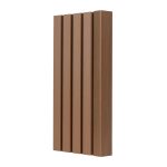 trim Premium Composite Slatted Cladding Boards Teak 2