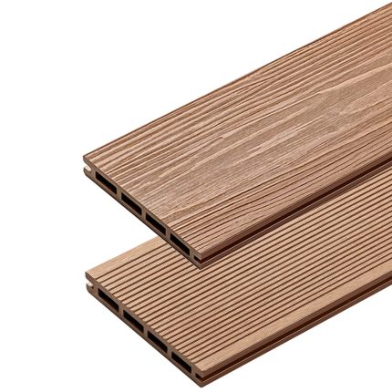 3D cotto composite decking board