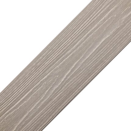 3D taupe composite decking board grey