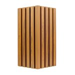 Premium Composite Slatted Cladding Board antique oak