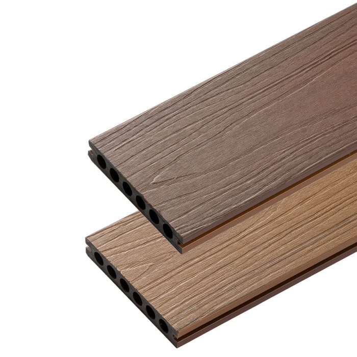 composite decking board chocolate caramel brazowa premium