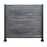 premium composite fence board grey anthracite liderwood ecotravers wood texture 9