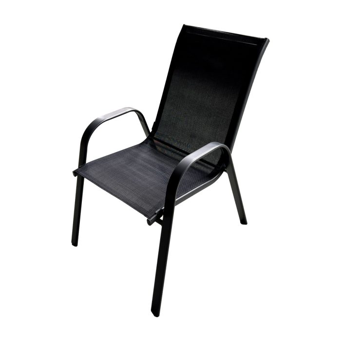 garden chair terra black liderwood