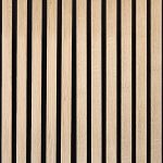 acoustic wall slats light oak