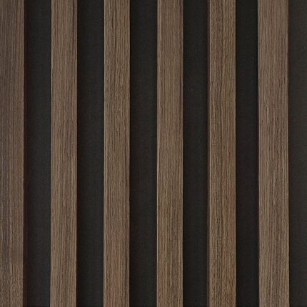 wall slats oak rustic HDF panel lamella laths