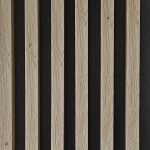 wall slats oak sonoma HDF panel lamella laths