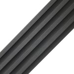 decorative wall slats graphite 1