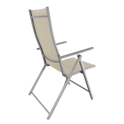 garden chair lara beige foldable liderwood 1