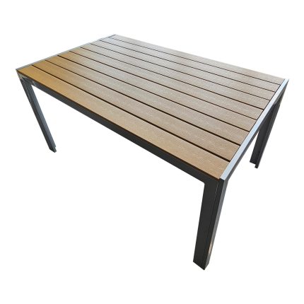 garden table lara beige ecru liderwood 1