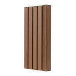 Premium Composite Slatted Cladding Board Golden Oak / Black – 2,9 m - Image 9