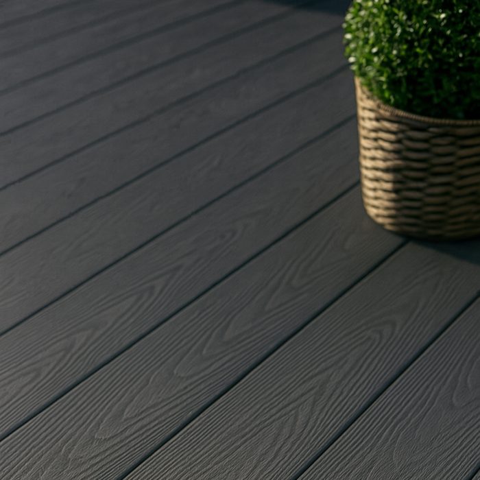 3D Classic Composite Decking Board Anthracite - 2,2 m - Image 6