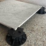 Stoneware Decking Tile Quarzo Silver Gray 60x60x2 cm - Image 2